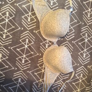 PINK Victoria's Secret Heather Gray Bra